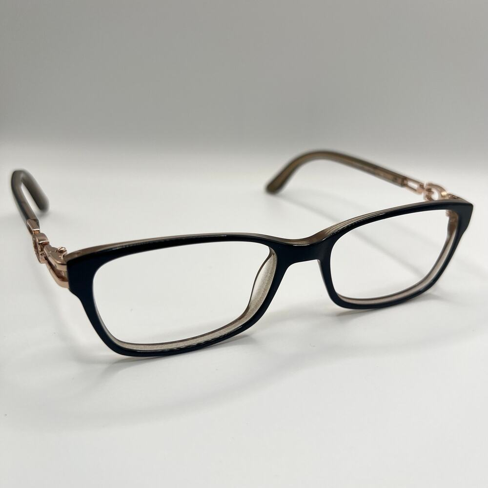 Guess GU2677 001 Eyeglasses Black Gold Rhinestone Frames Only 53-17-135